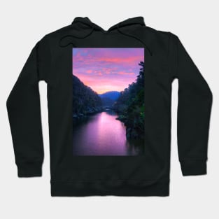 Sunset at Cataract Gorge-ous Hoodie